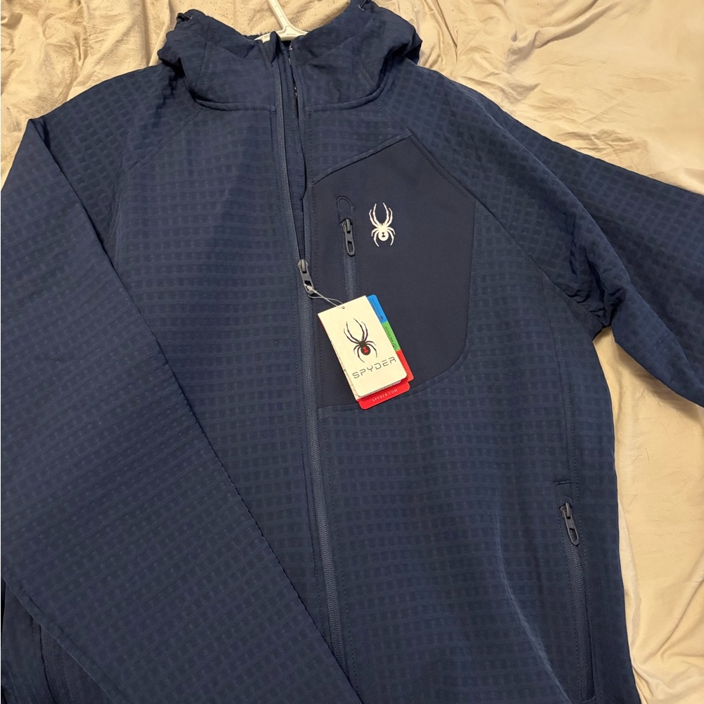 Spyder Men's Dark Blue Performance Jacket